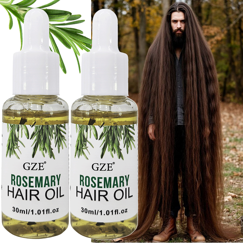 Heat Protectant Spray - GZE Rosemary Oil For Hair Rosemary