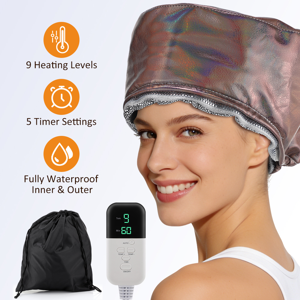 Hair Care In Salon - Electric Portable Hair Steamer Hat for