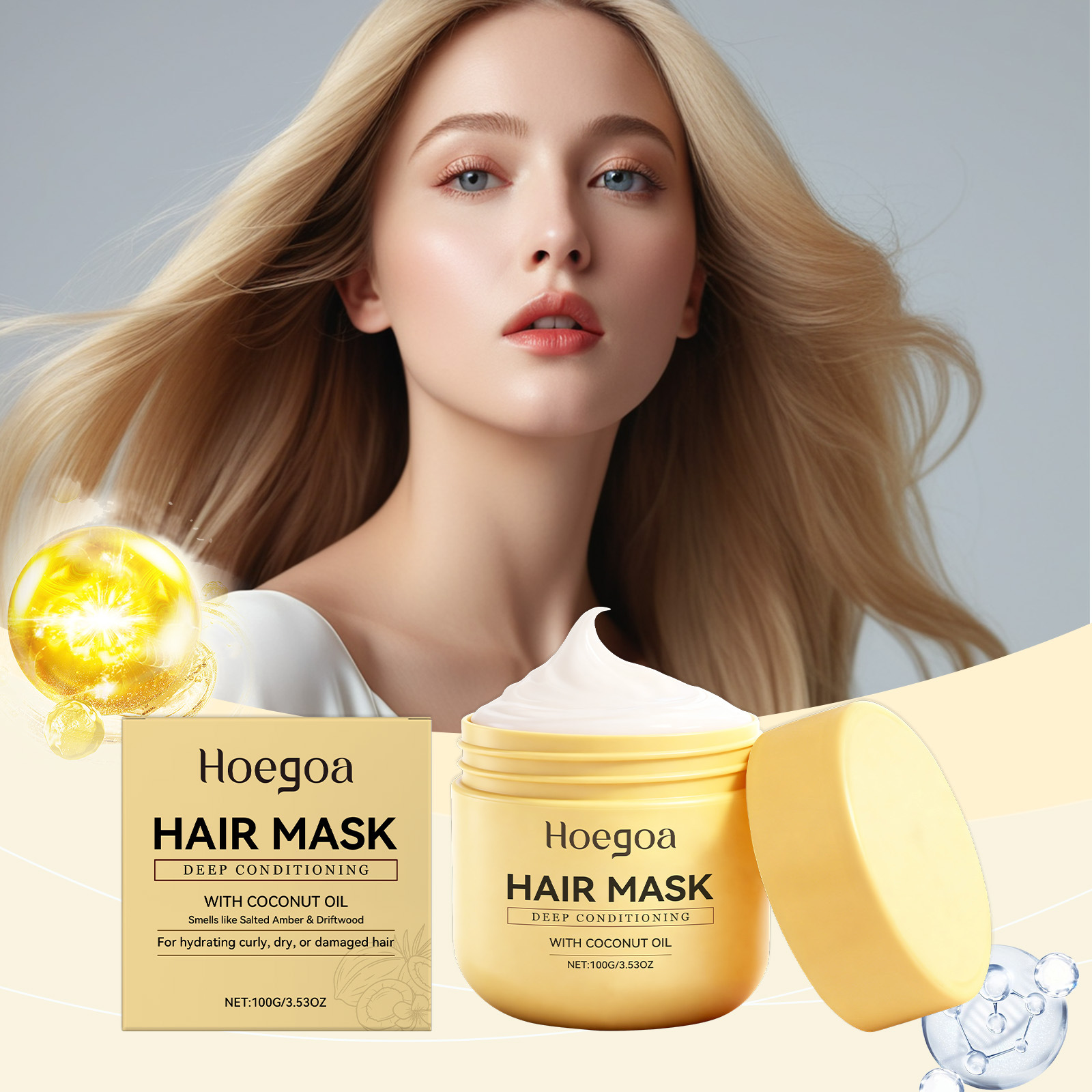 Coconut Oil Moisturizing Hair  - Hair Care For Hair Fall ulasan dan harga