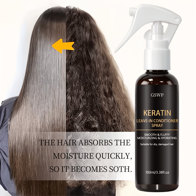 GSWP Keratin Hair Spray: Reduc - Heat Protectant Spray ulasan dan harga