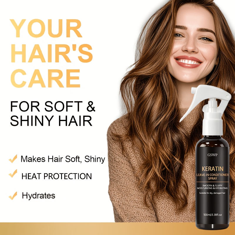 GSWP Keratin Hair Spray: Reduc - Heat Protectant Spray ulasan dan harga