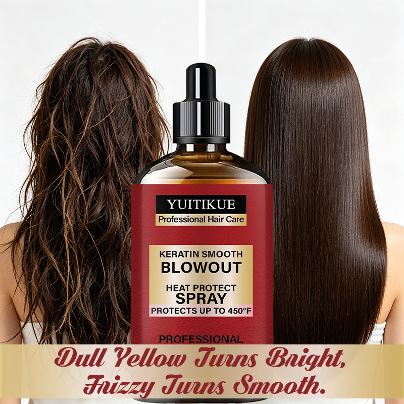 YUITIKUE Heat Protect Hair Oil - Heat Protectant Spray ulasan dan harga