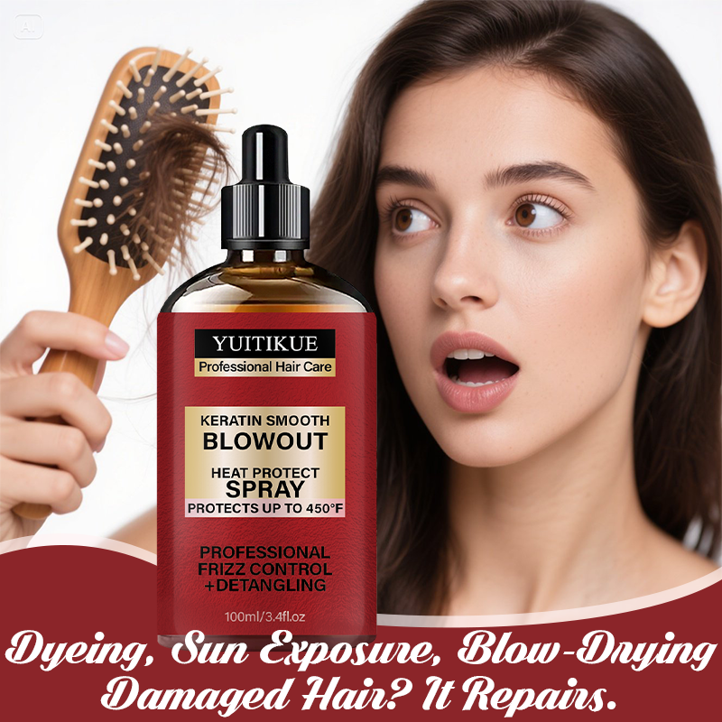 YUITIKUE Heat Protect Hair Oil - Heat Protectant Spray ulasan dan harga