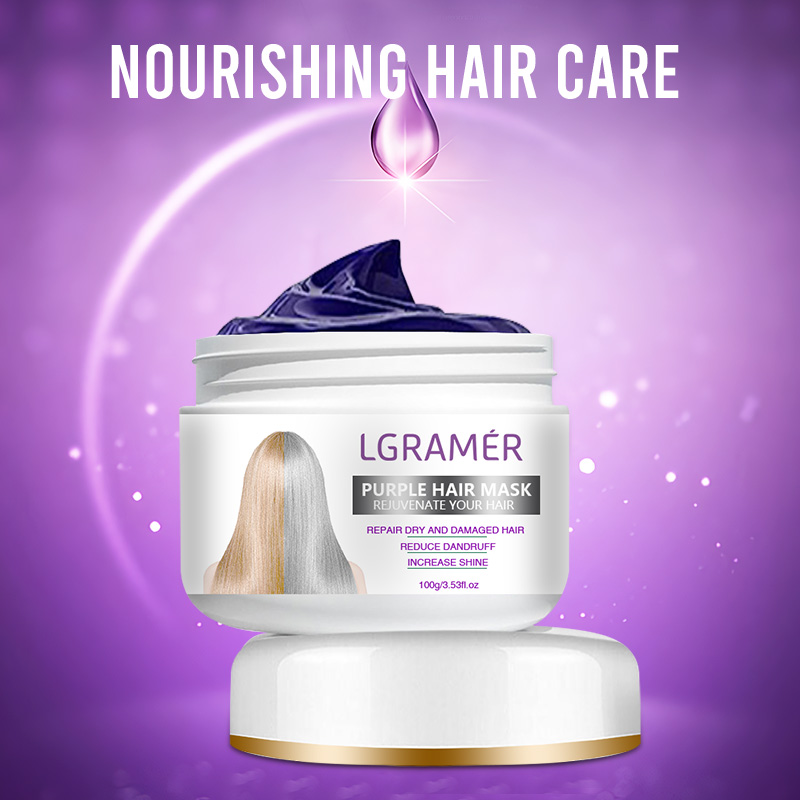 Keratin Purple Hair Mask 100g  - Hair Care Wow ulasan dan harga