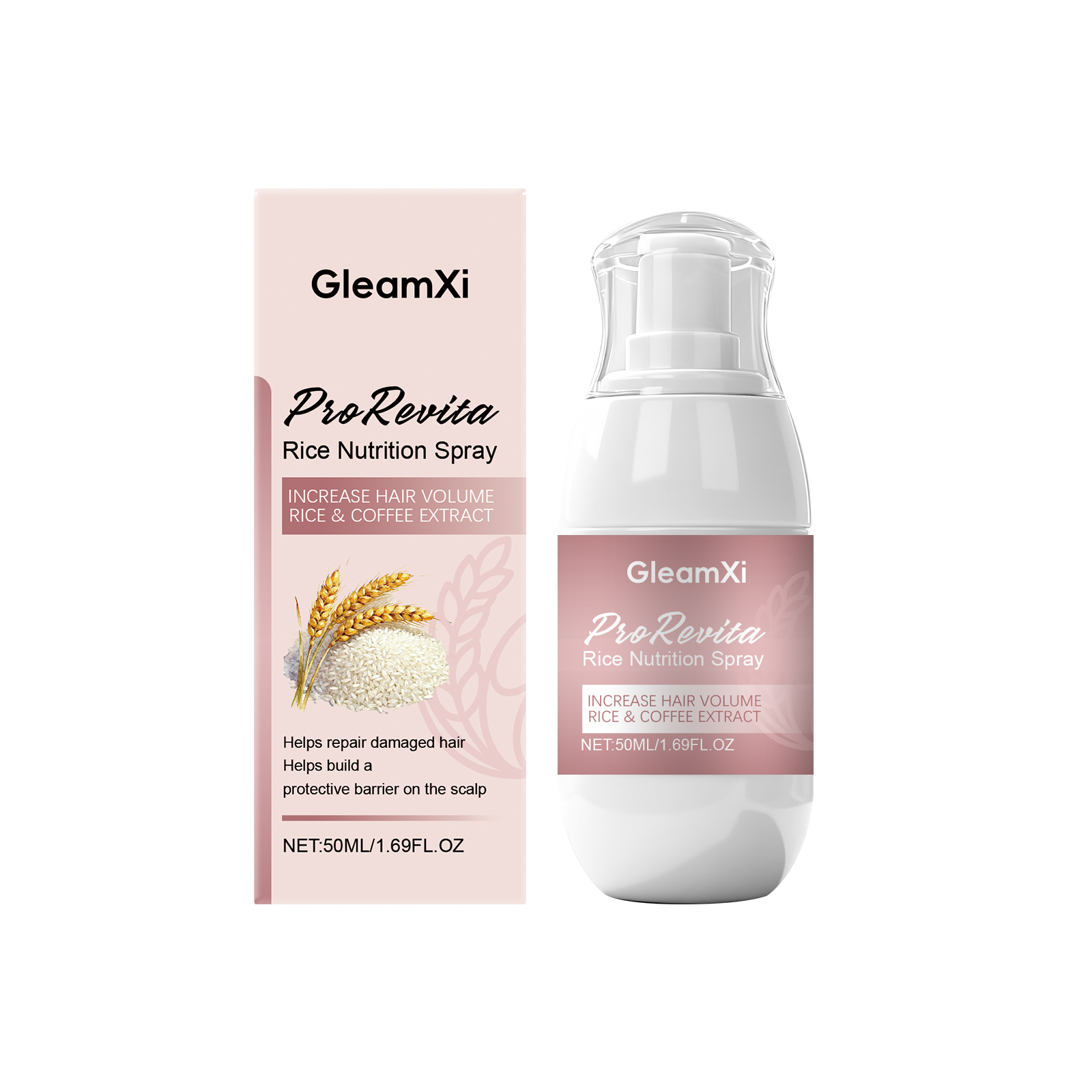 Rice Water Hair Spray Hair Gro - Hair Care For Hair Fall ulasan dan harga