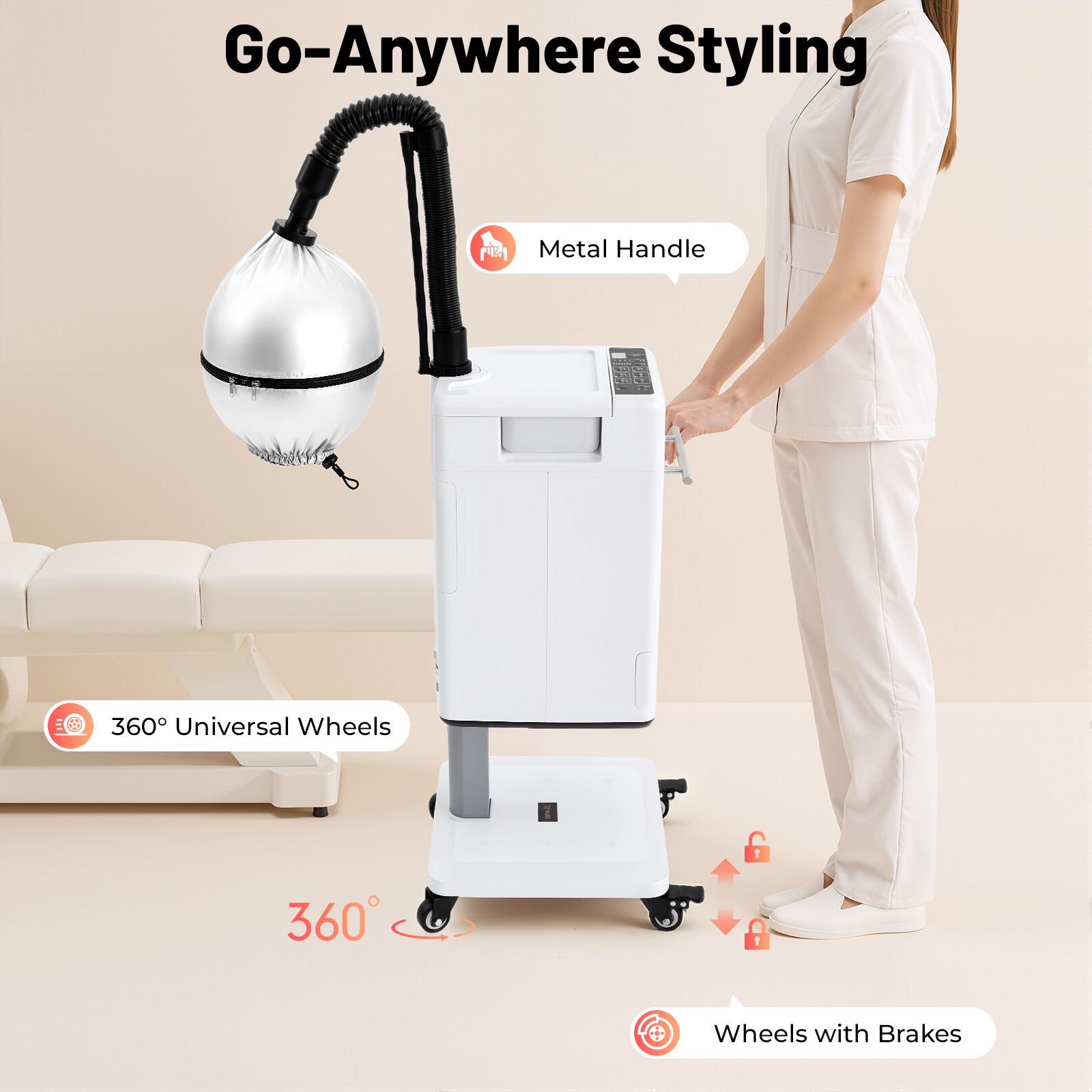 Nano Hair Steamer Machine with - Hair Care In Salon ulasan dan harga
