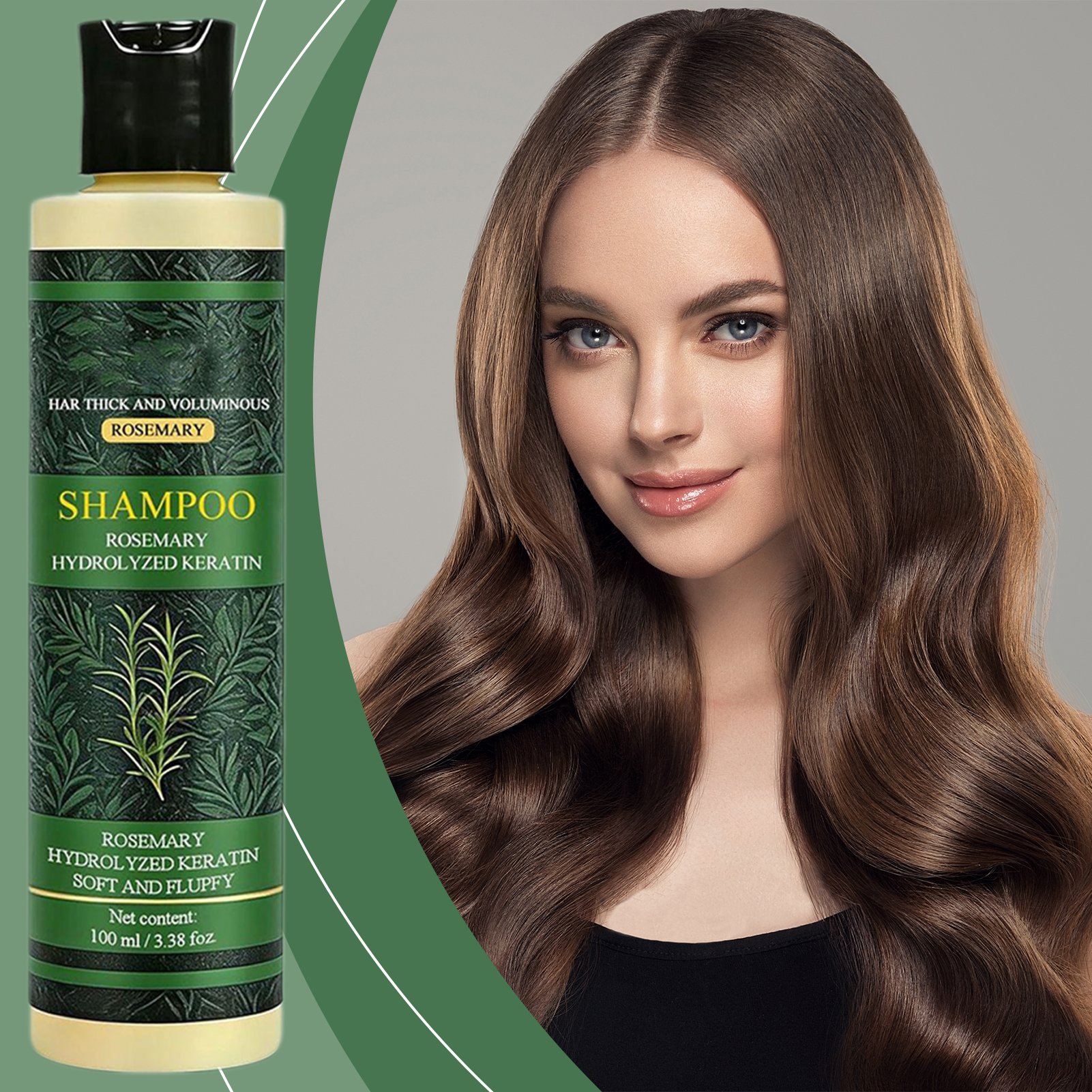 Rosemary Shampoo For Hair Grow - Hair Care For Hair Fall ulasan dan harga
