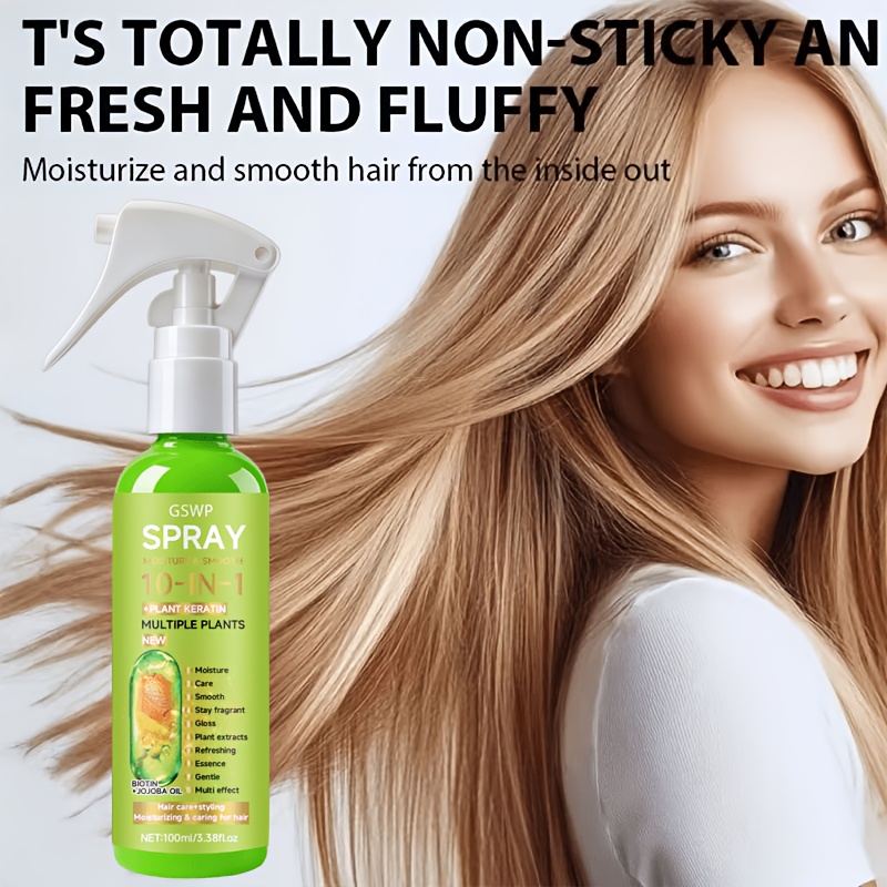 GSWP 10-In-1 Leave-In Hair Spr - Heat Protectant Spray ulasan dan harga