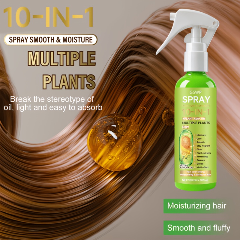 GSWP 10-In-1 Leave-In Hair Spr - Heat Protectant Spray ulasan dan harga