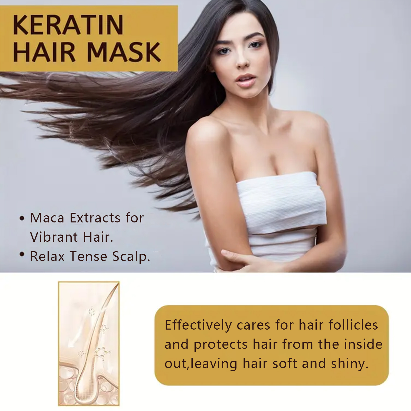 Magical Keratin Hair Mask 5 Se - Hair Care Wow ulasan dan harga