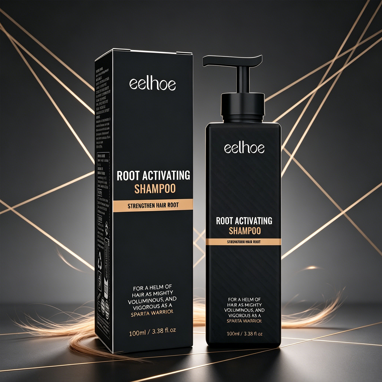 EELHOE 100ml Dense Hair Shampo - Hair Care For Hair Fall ulasan dan harga