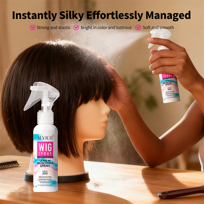 Wig Spray Leave-In Wig Detangl - Heat Protectant Spray ulasan dan harga