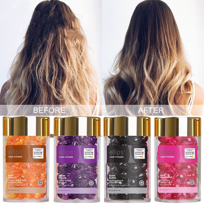 1Bottle Ellips Hair Vitamin Oi - Hair Care Ellips ulasan dan harga